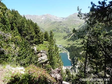 La Vall de Núria desde el Camí de les Coves (Girona)